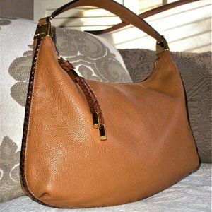 Michael Kors Skorpios Leather Hobo